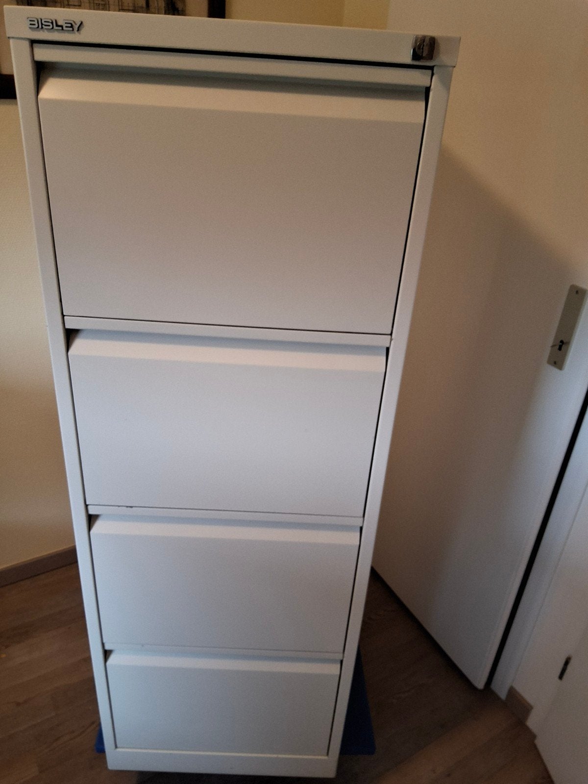 Bisley Archiefkast met 4 Lades - Gebruikt, Ophalen, Gebruikt
