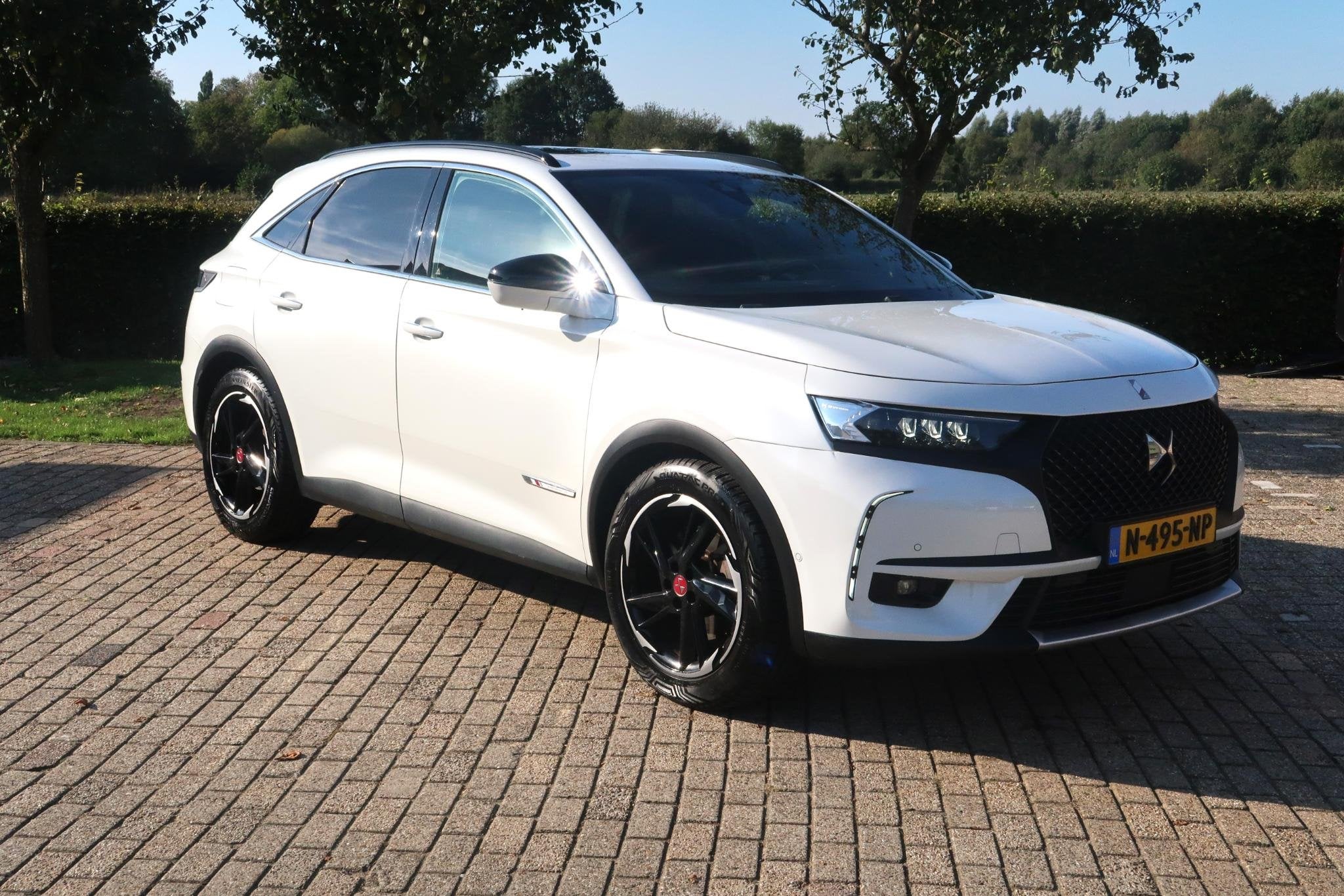 DS 7 Crossback E-Tense 4x4 Performance Line PANO TREKHAAK CA, Auto's, Automaat, Gebruikt, Euro 6, 4 cilinders