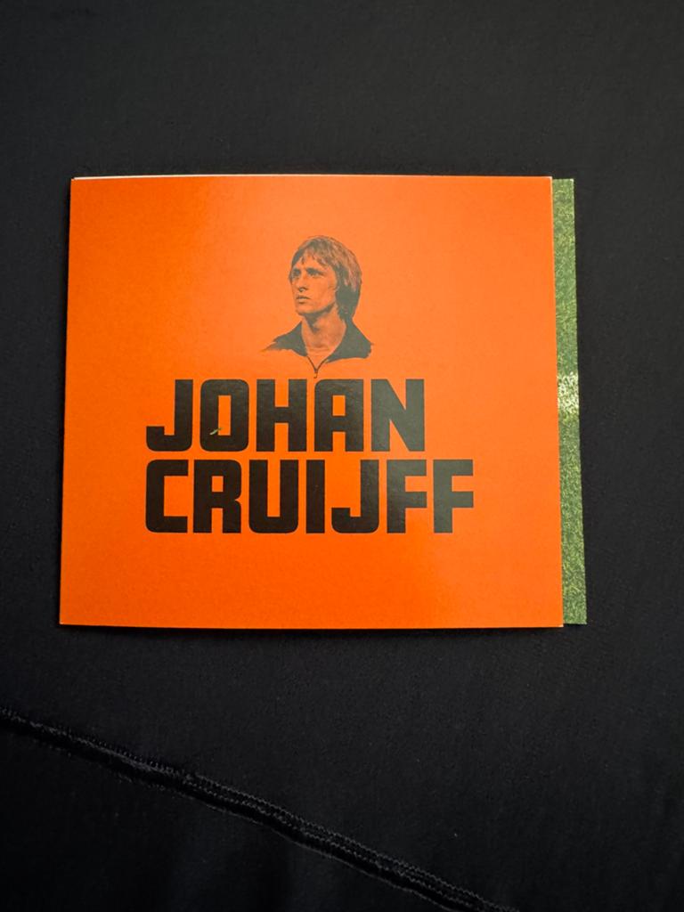 Zilveren postzegel Johan Cruijff, Postzegels en Munten, Postzegels | Nederland, Ophalen of Verzenden, Na 1940, Postfris
