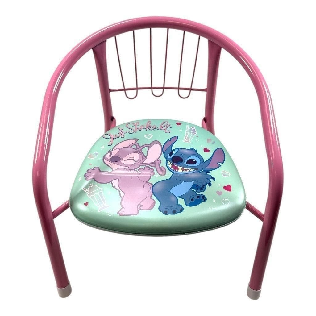 Stitch en Angel metalen Stoel - Disney Stoeltje, Ophalen of Verzenden, Nieuw, Overige typen