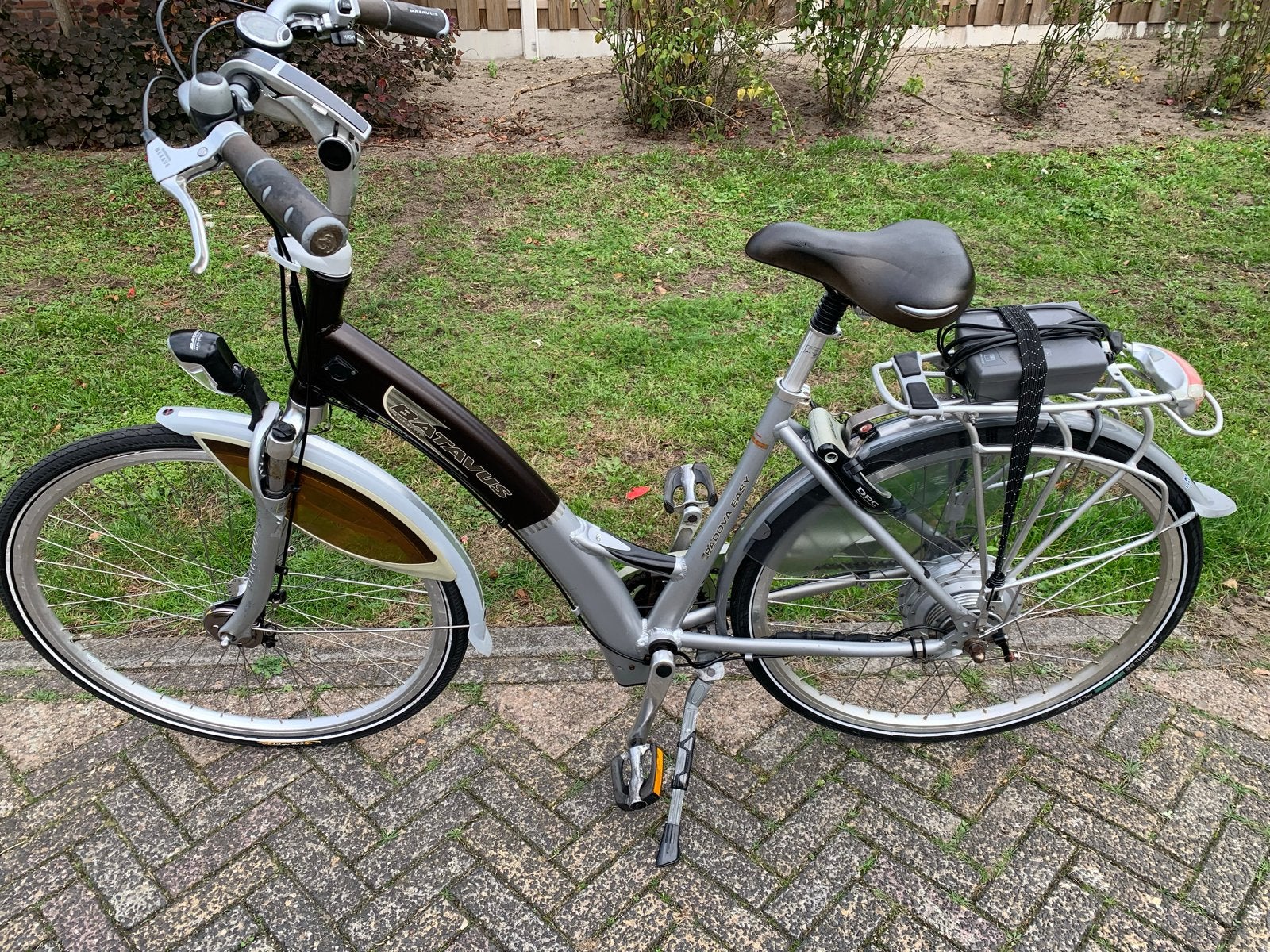 Batavus Padova Easy E-bike  IZGS accu:100% met rapport, Fietsen en Brommers, Ophalen, Batavus, Zo goed als nieuw, 47 tot 51 cm
