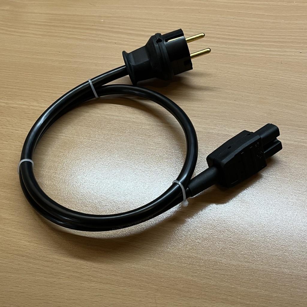 audiofiele netsnoeren Black Cable Ruhr18 diverse lengtes, Ophalen of Verzenden, Nieuw, Minder dan 2 meter, Overige kabels
