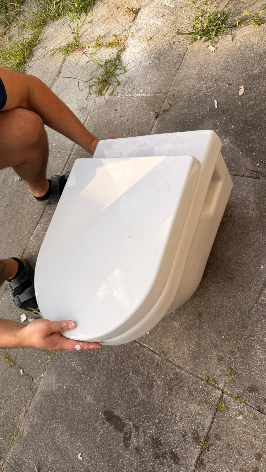 Villeroy en boch toilet, Ophalen, Zo goed als nieuw, Toilet