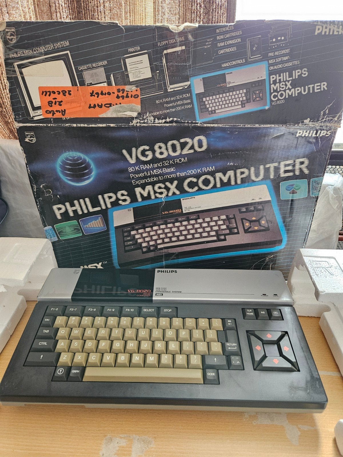 Philips VG 8020 MSX Computer - Vintage Retro PC, Computers en Software, Ophalen, Philips