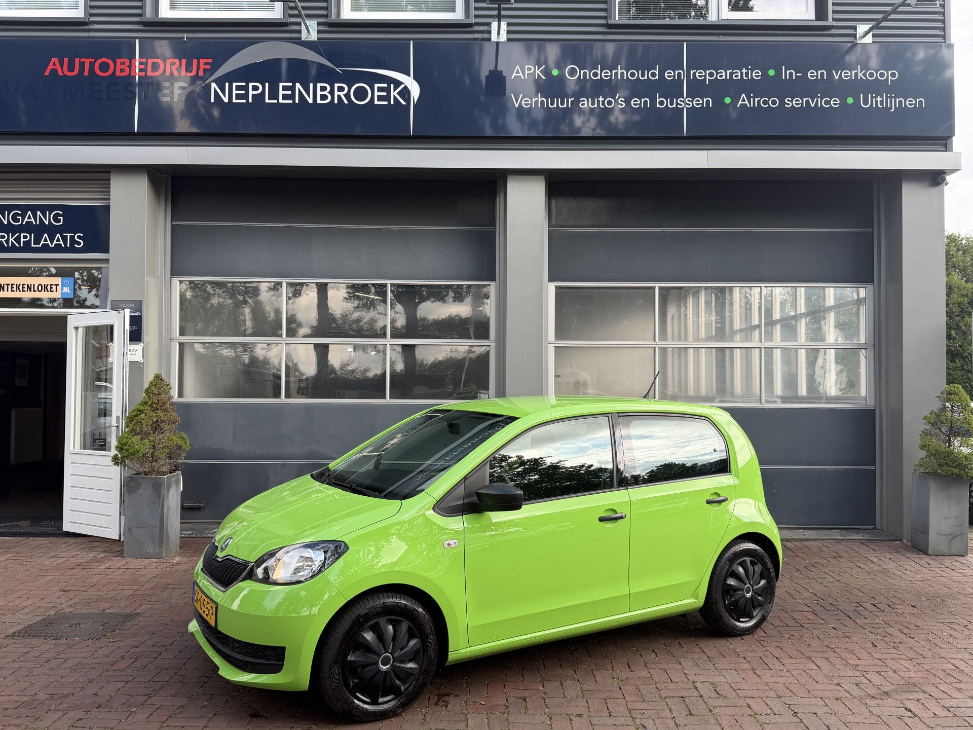Skoda Citigo 1.0 Greentech Active Bj 2018 km 79.000 Nap 2e e, Auto's, Voorwielaandrijving, Dealer onderhouden, Stof, Gebruikt