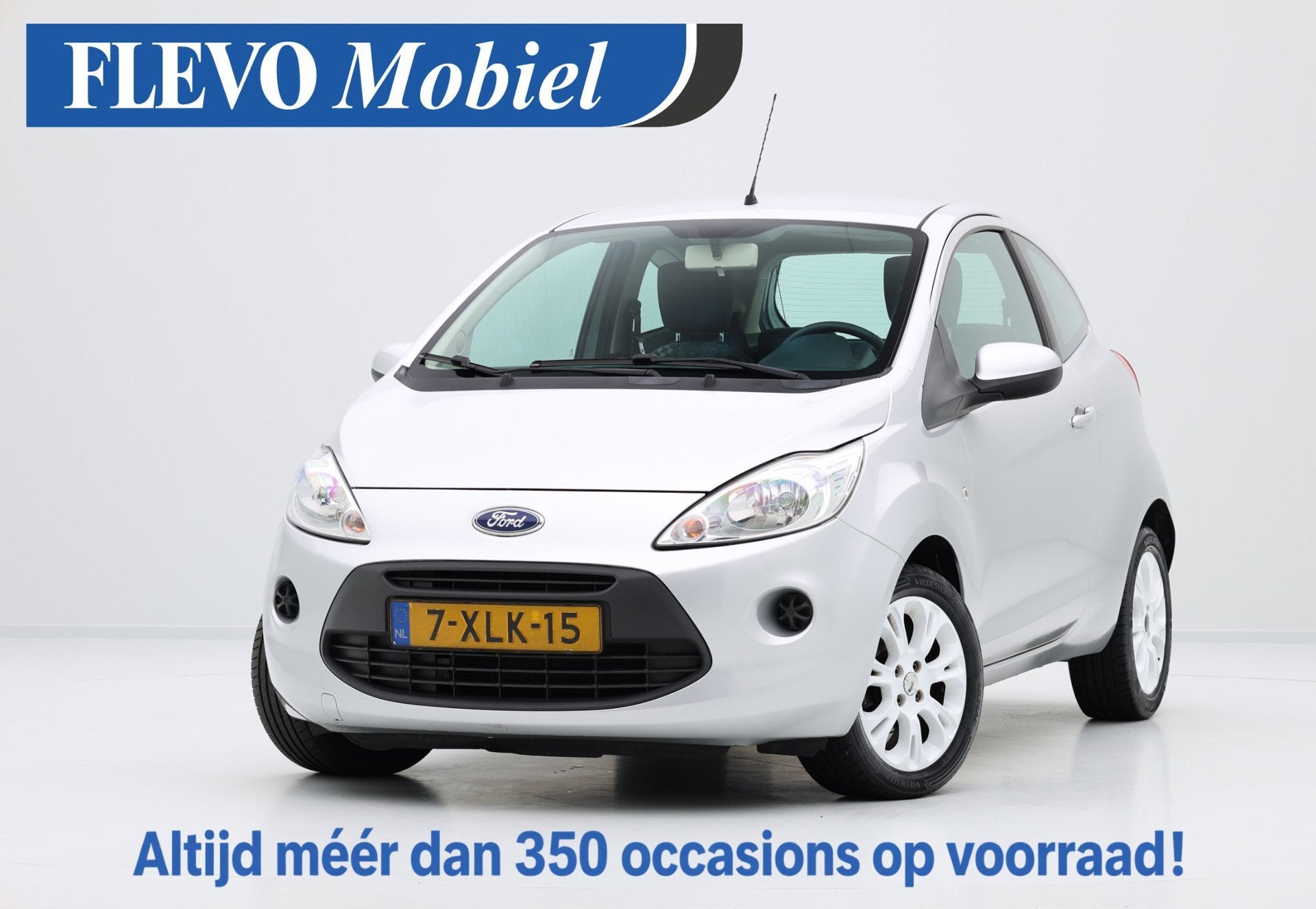 Ford Ka 1.2 Style start/stop Airco|LMV, Auto's, Voorwielaandrijving, Gebruikt, 4 cilinders, 4 stoelen