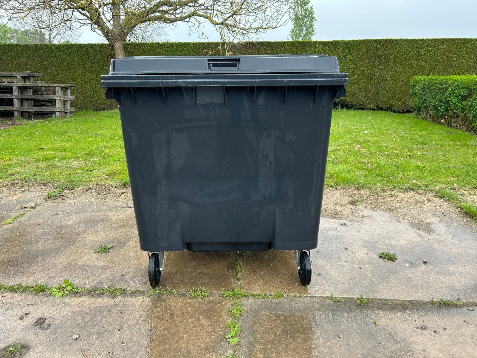 Kunststof  afvalcontainer op wielen - 1100 liter, Ophalen of Verzenden