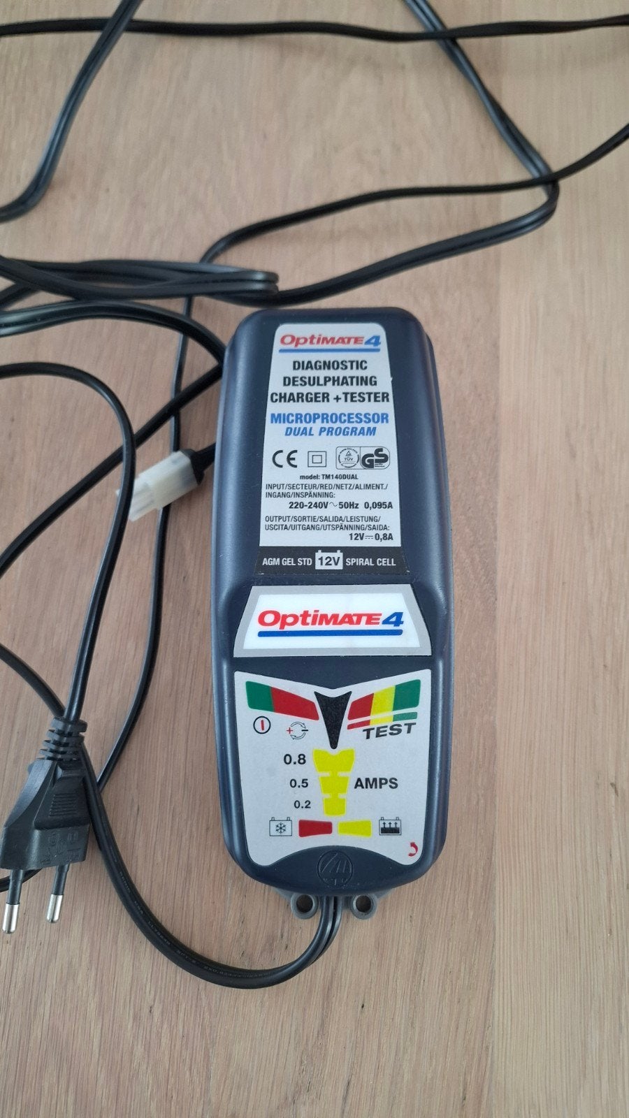 OptiMATE 4 Acculader + Tester 12V - Diagnostisch, Ophalen, Gebruikt