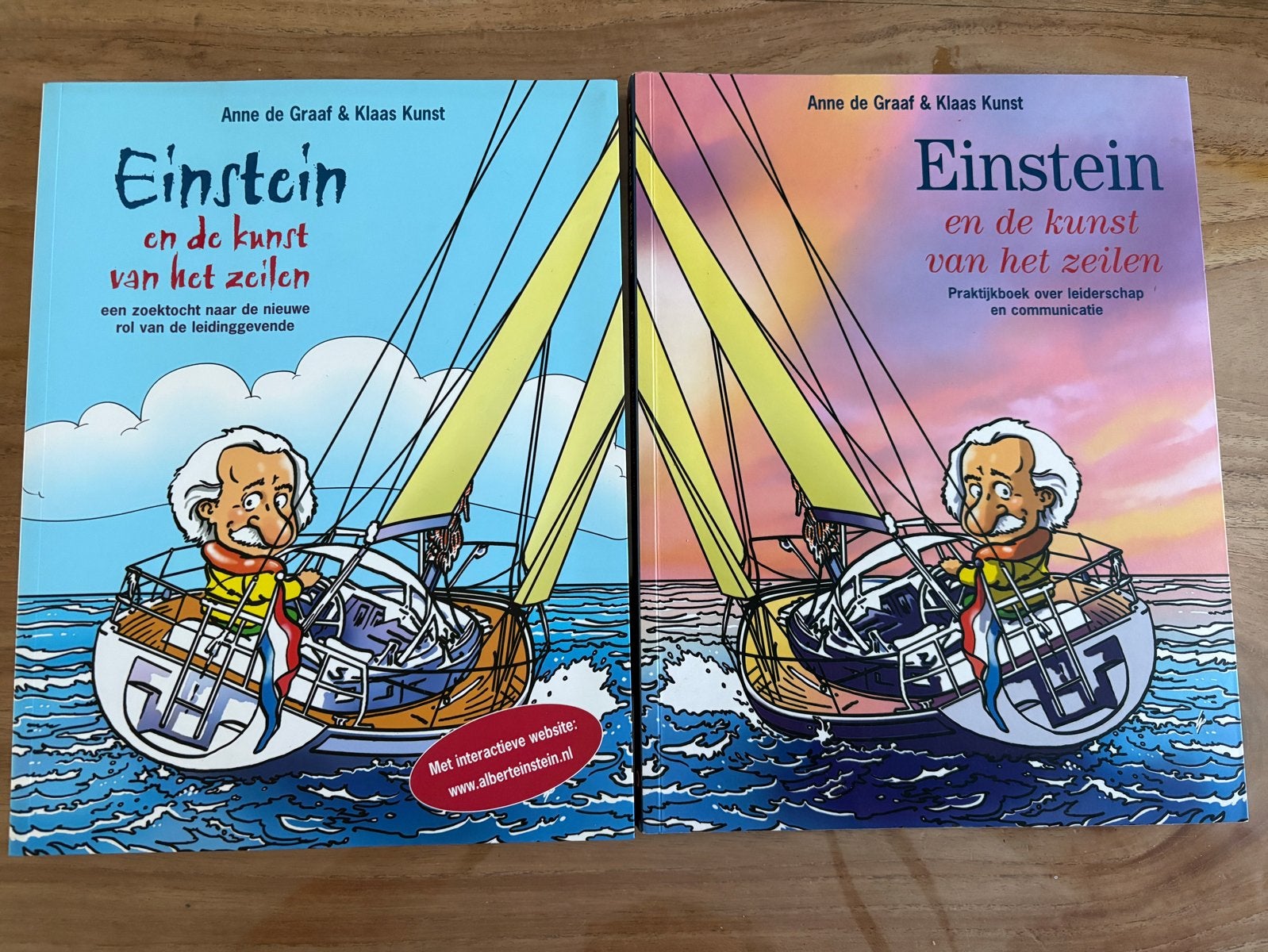 Einstein en de kunst van het zeilen - Anne de Graaf & Klaas, Ophalen of Verzenden, Gamma, Zo goed als nieuw, HBO