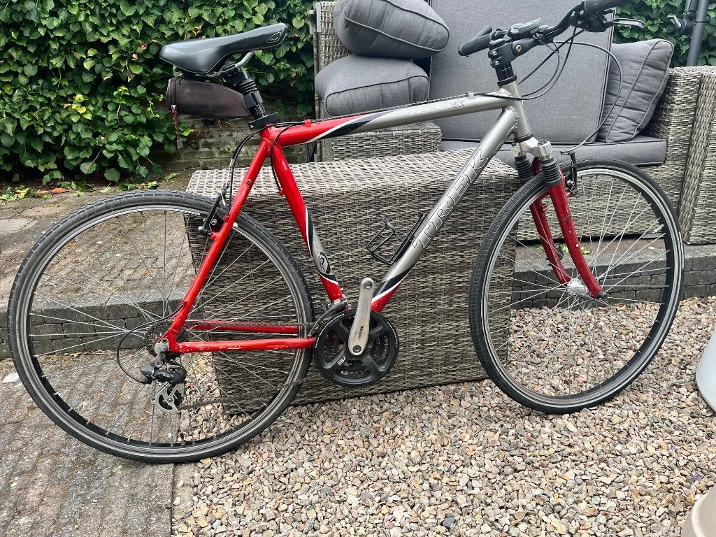 Trek hybride, 28 inch, Gebruikt, Vering, Velgrem