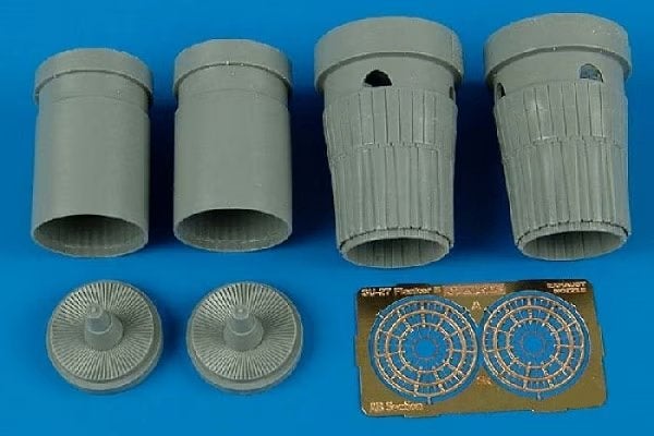 H-686,AIRES 1-72,NO,7144,u 27 Flanker B exhaust nozzles, Ophalen of Verzenden, Nieuw, Groter dan 1:72, Overige merken