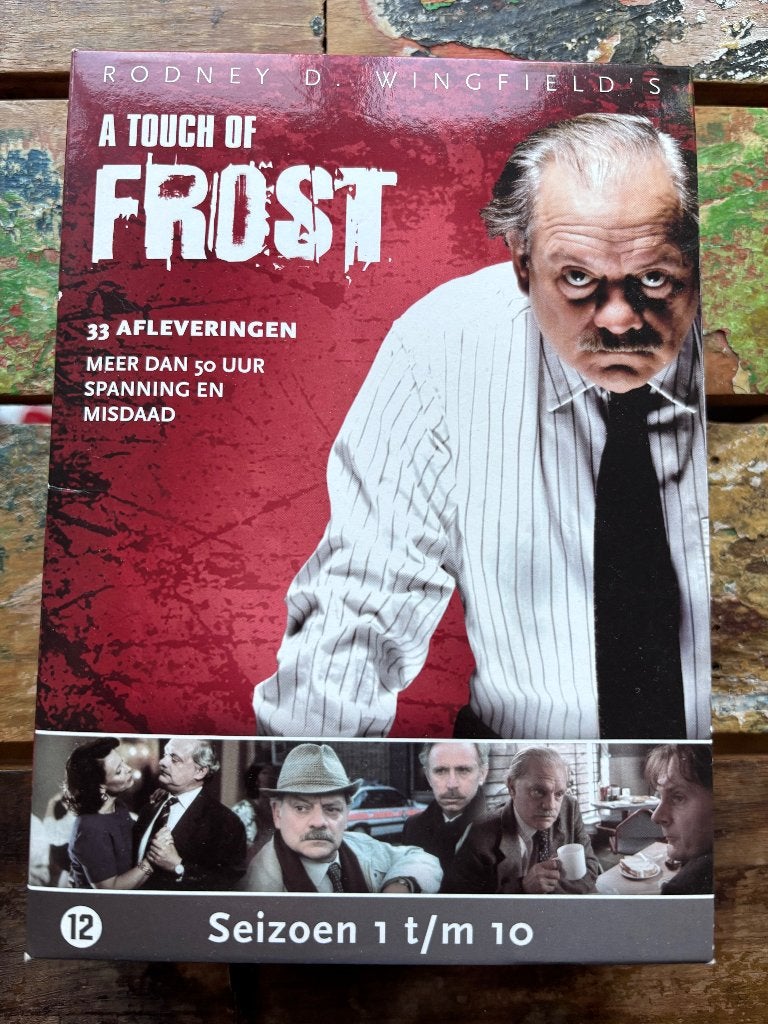 Luxe verzamelbox a touch of frost 1-10 (33 afl.), Engels, Misdaad, Nederlands, Ophalen of Verzenden