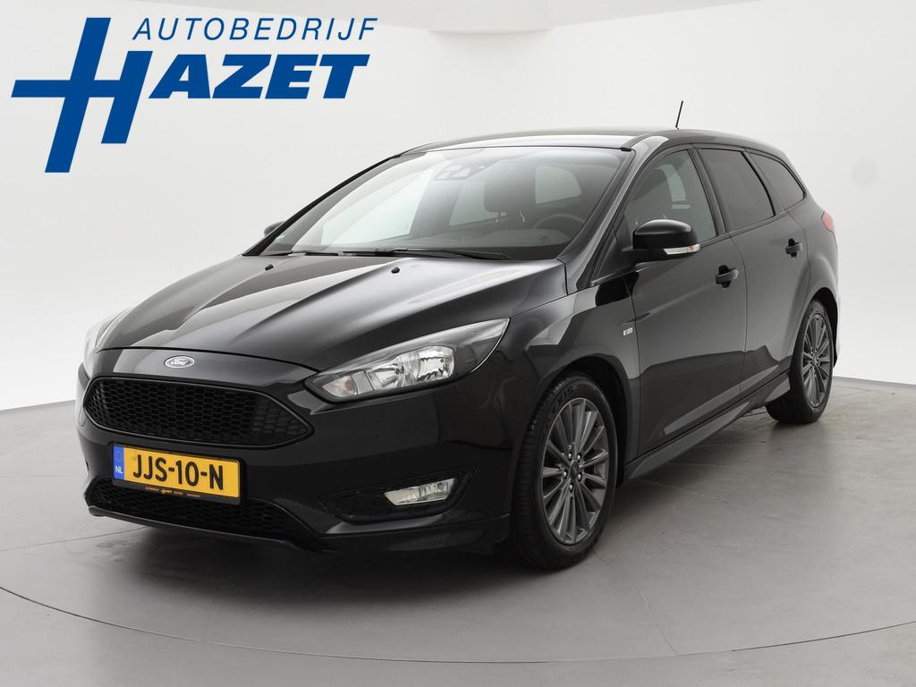 Ford Focus Wagon 1.5 ECOBOOST 182 PK ST-LINE + SONY AUDIO |, Stof, Euro 6, 4 cilinders, Zwart