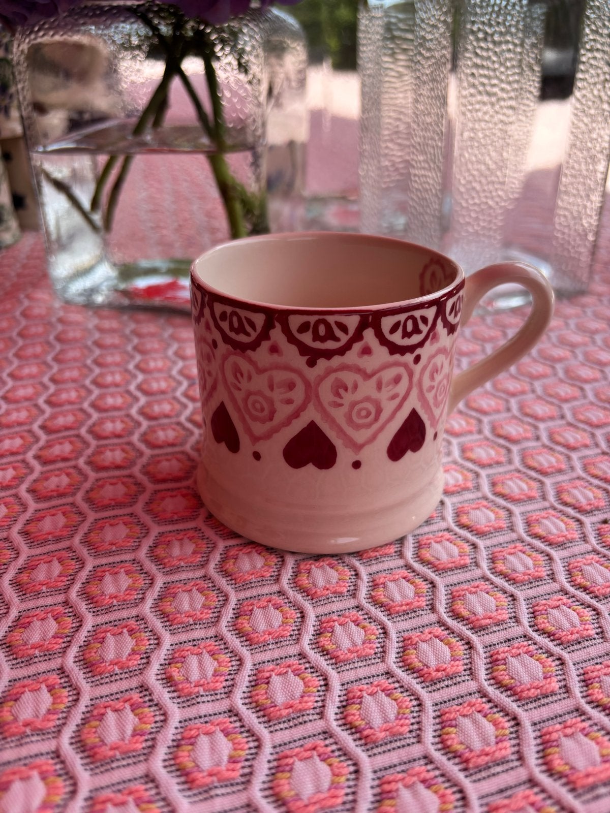Emma Bridgewater Babymug Hearts and Joy, Ophalen of Verzenden, Zo goed als nieuw