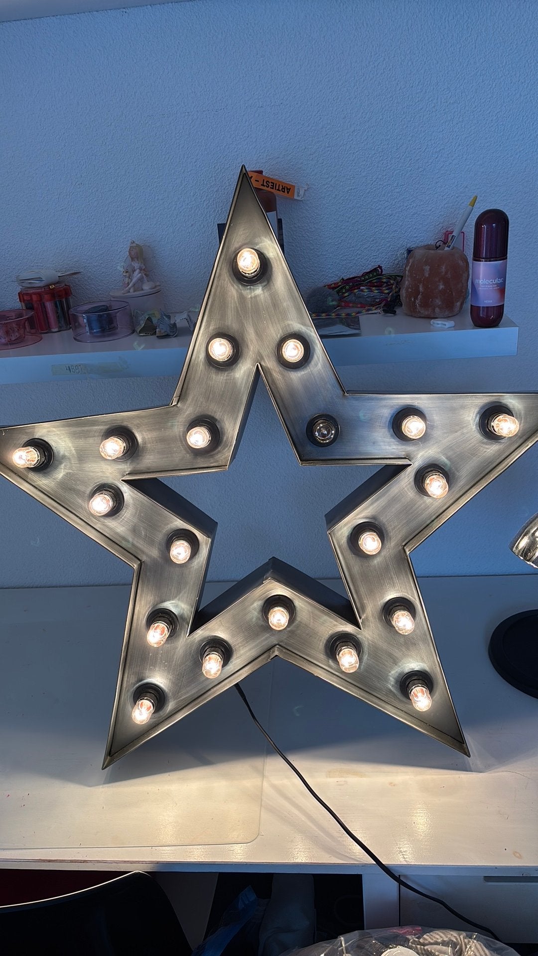 Sissy-boy ster lamp, Overige typen, E14 (klein), 80 cm, Ophalen of Verzenden