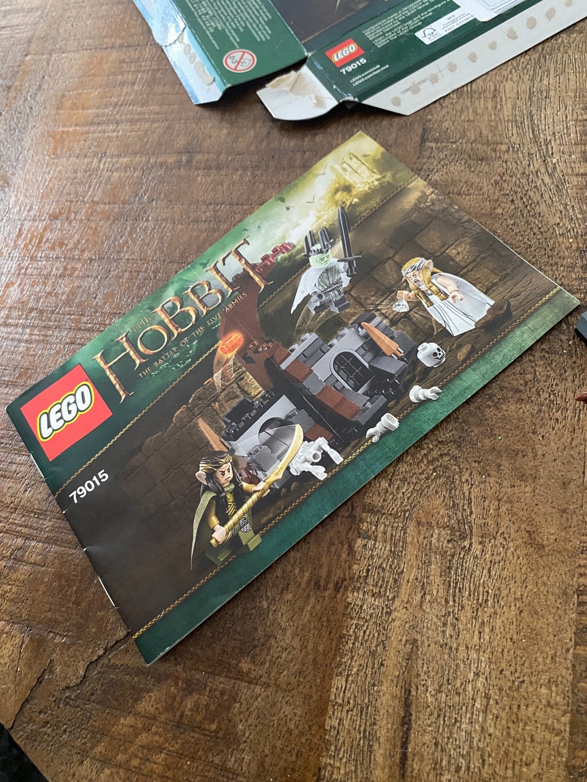 79015 LEGO The Hobbit Witch-King Battle, Gebruikt, Overige thema's, Lego, Ophalen of Verzenden