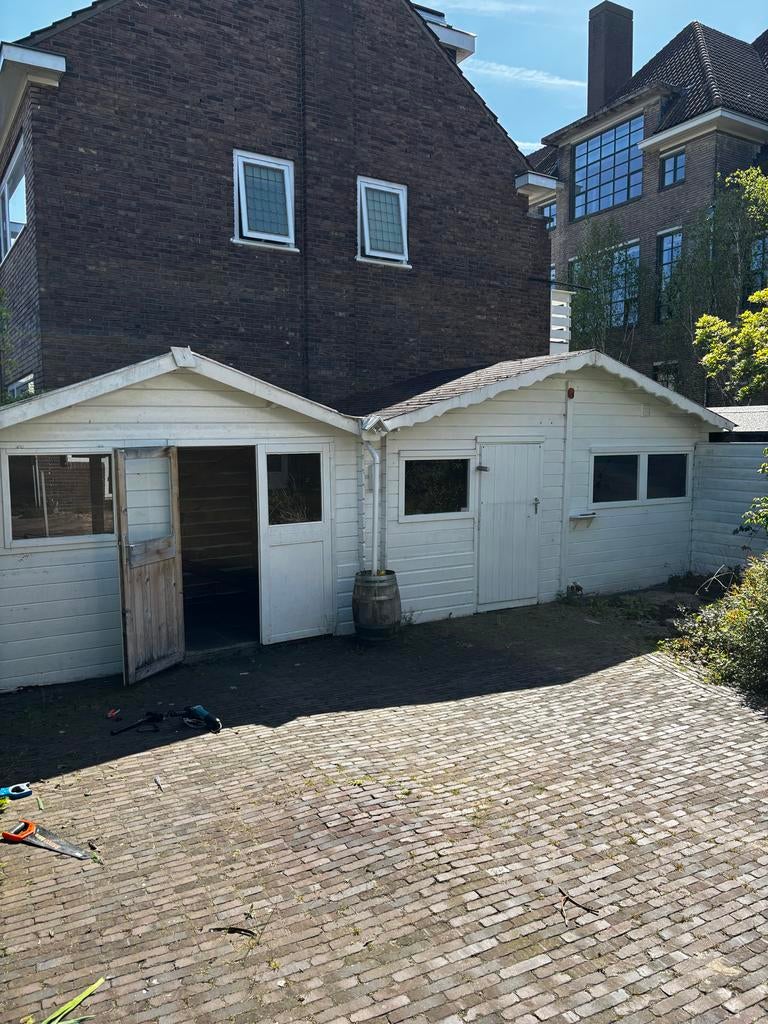 Grafis ophaleb Tuinhuisjes, 200 tot 400 cm, 250 tot 500 cm, Ophalen of Verzenden, Zo goed als nieuw