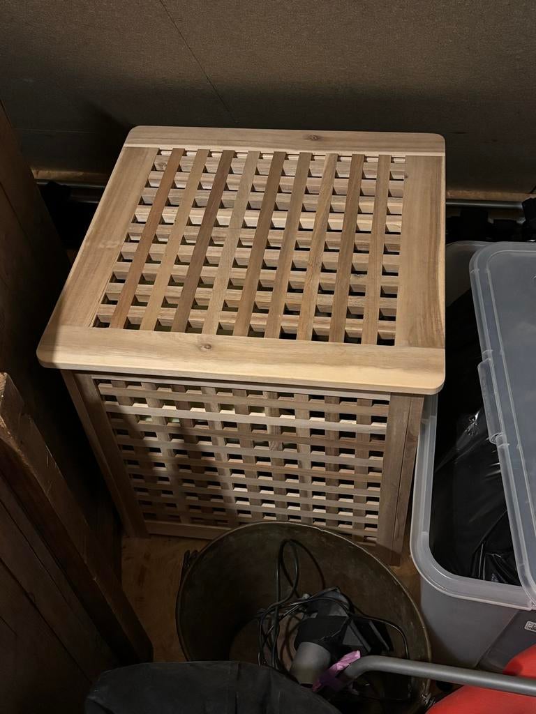 Ikea wasmand/opbergbox met roosterdesign, Ophalen of Verzenden, Zo goed als nieuw, 50 tot 100 cm, Minder dan 50 cm