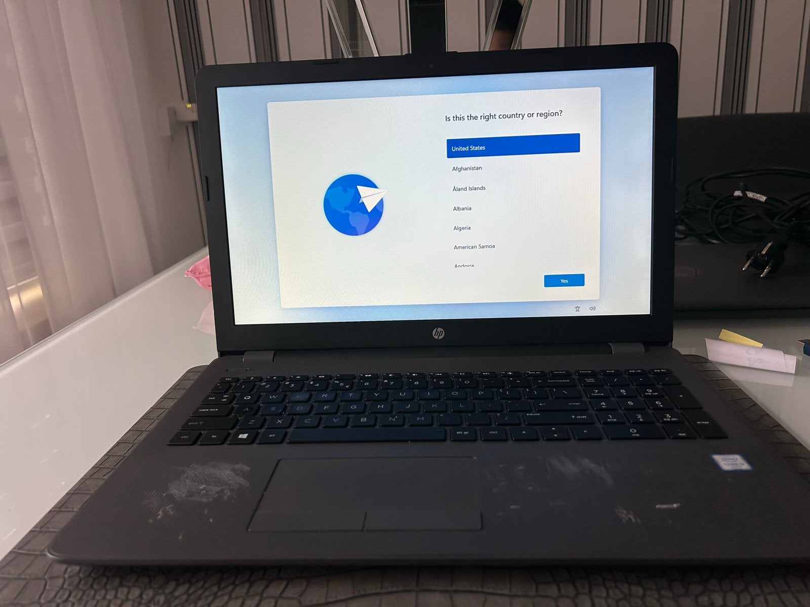 HP 250 G6 Notebook PC - Intel Core i3 - 4GB RAM - Win11, Ophalen, Gebruikt, 2 tot 3 Ghz, 4 GB
