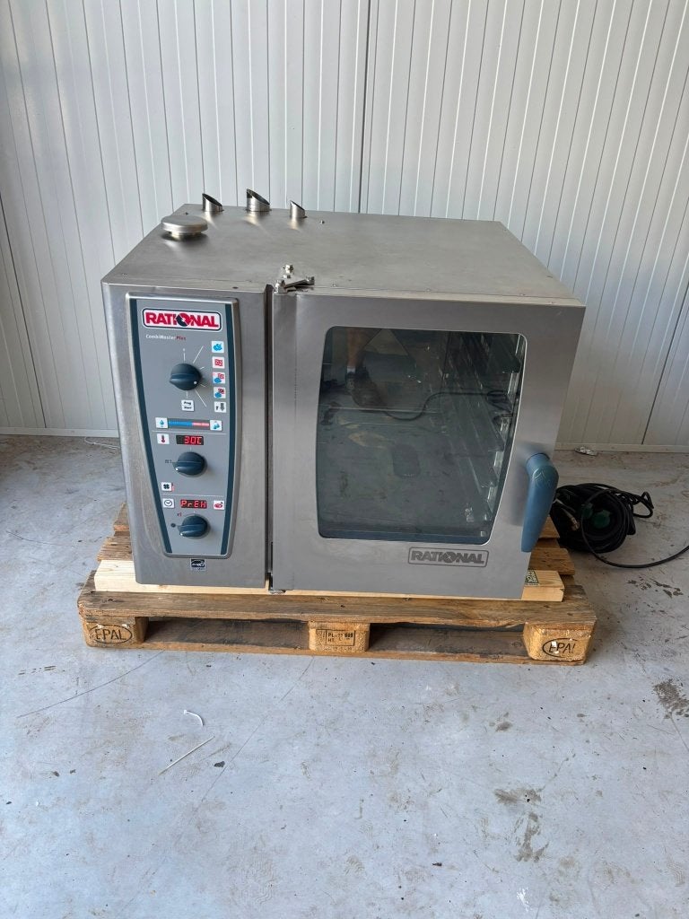 Rational CombiMaster Plus Combisteamer op aardgas, Ophalen, Minder dan 45 cm, Rational, Rational