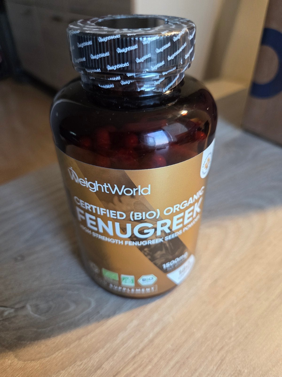 WeightWorld Fenegriek Biologisch - Nieuw & Geseald, Ophalen of Verzenden, Nieuw, Poeder of Drank