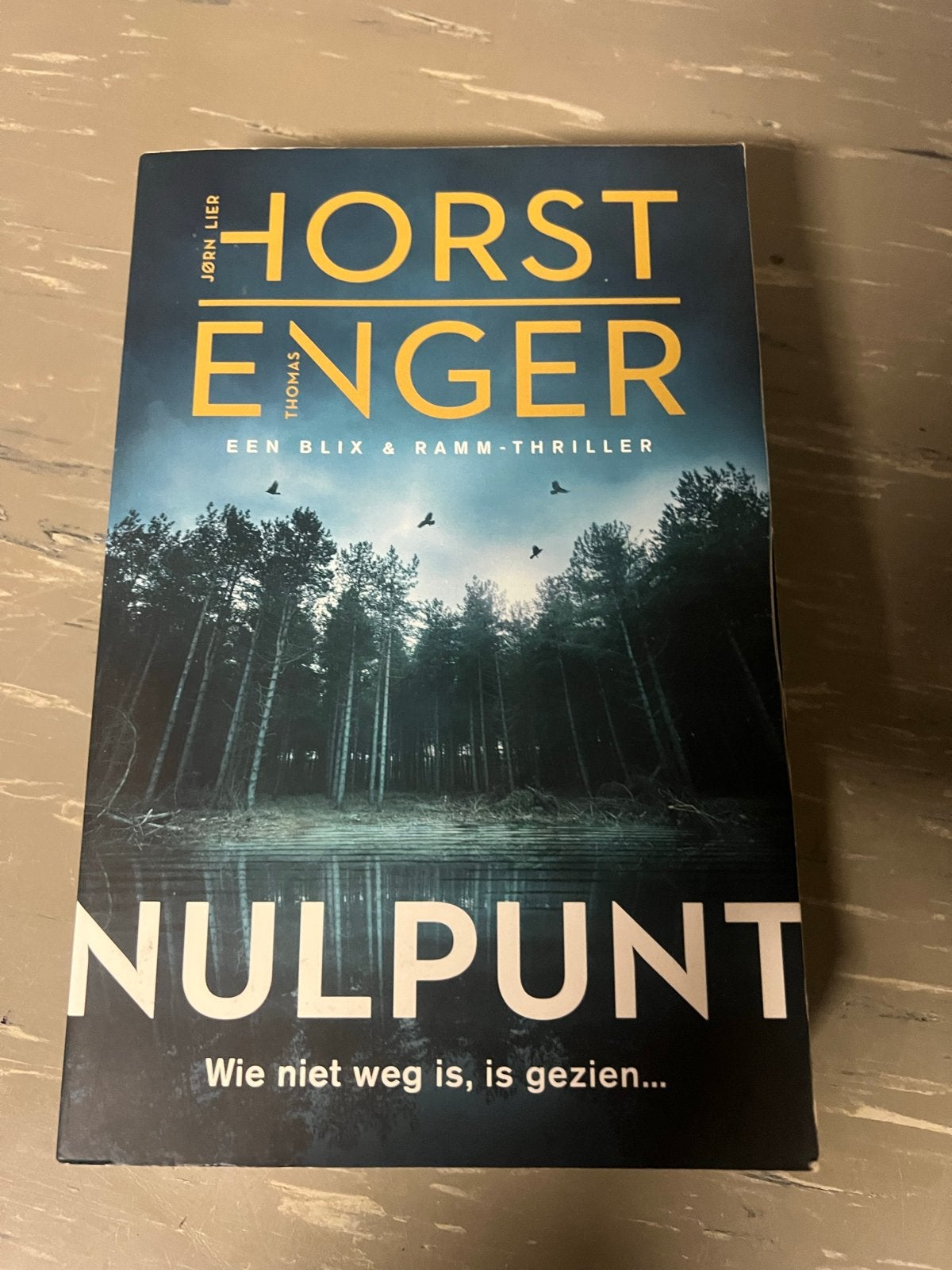 Nulpunt - Jørn Lier Horst & Thomas Enger (Blix & Ramm), Ophalen of Verzenden, Zo goed als nieuw, Scandinavië