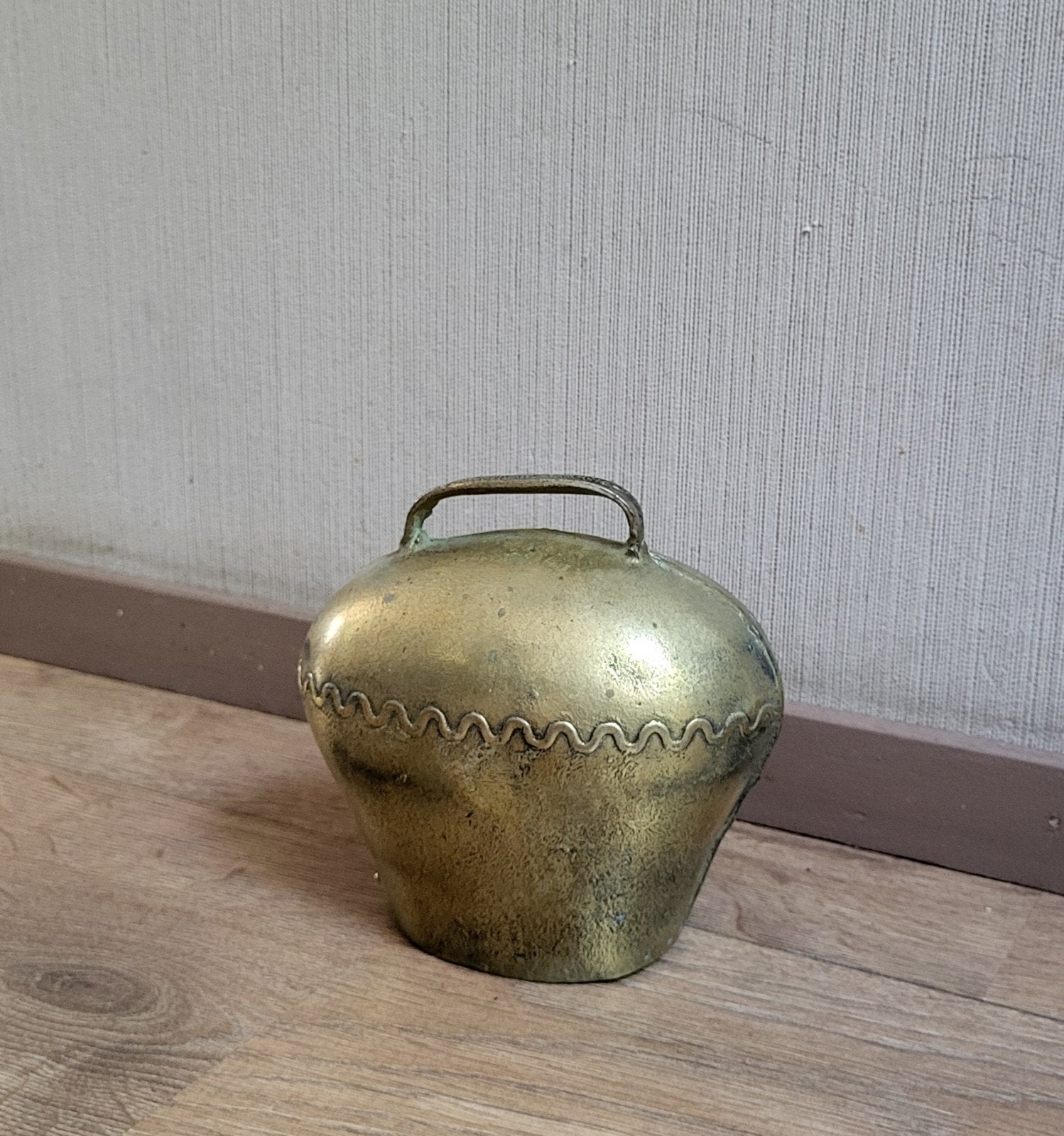 Grote oude ijzeren bel / koeienbel, Ophalen of Verzenden
