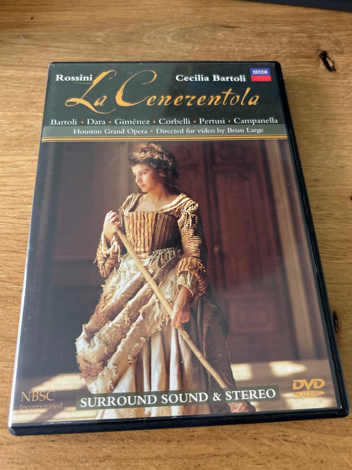Rossini - La Cenerentola (Cecilia Bartoli) DVD, Alle leeftijden, Ophalen of Verzenden, Gebruikt