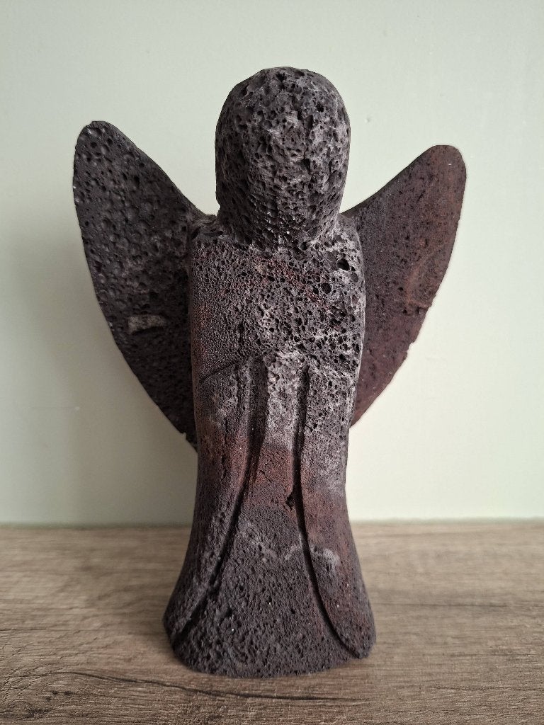 Lava stenen engel, Ophalen of Verzenden, Mineraal