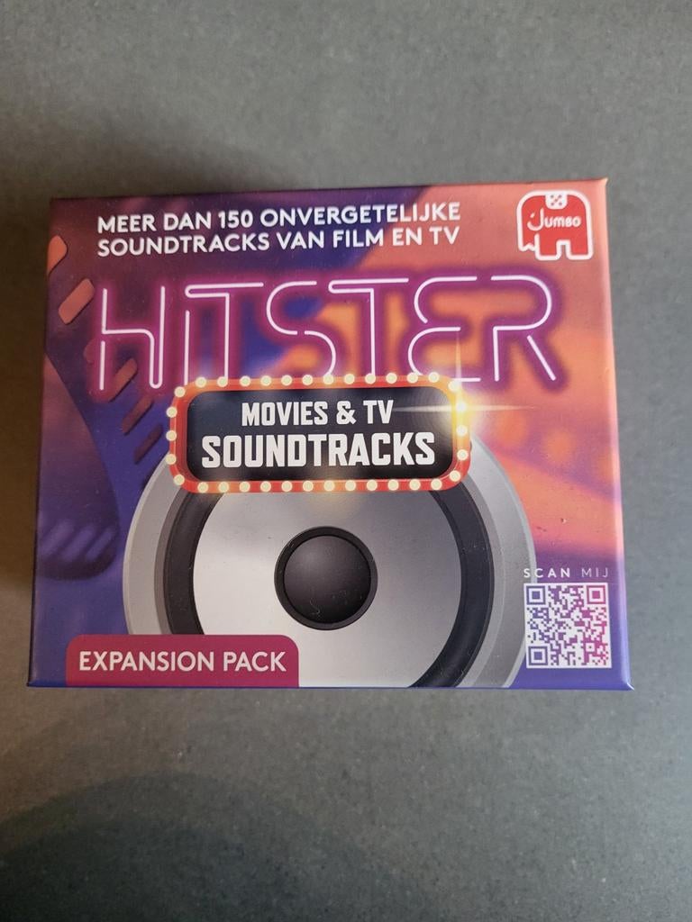 Hitster Movies & TV Soundtracks Uitbreidingspakket, Ophalen of Verzenden, Zo goed als nieuw