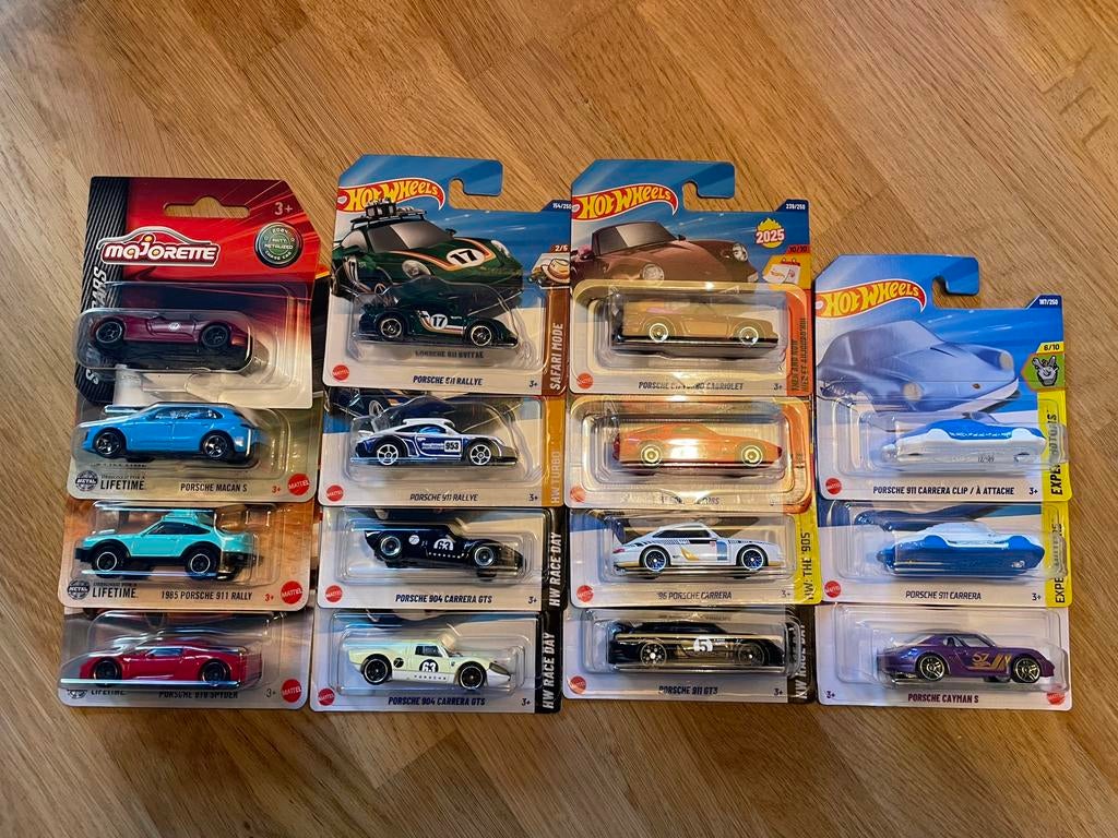Hotwheels Porsche, Ophalen of Verzenden, Zo goed als nieuw, Auto