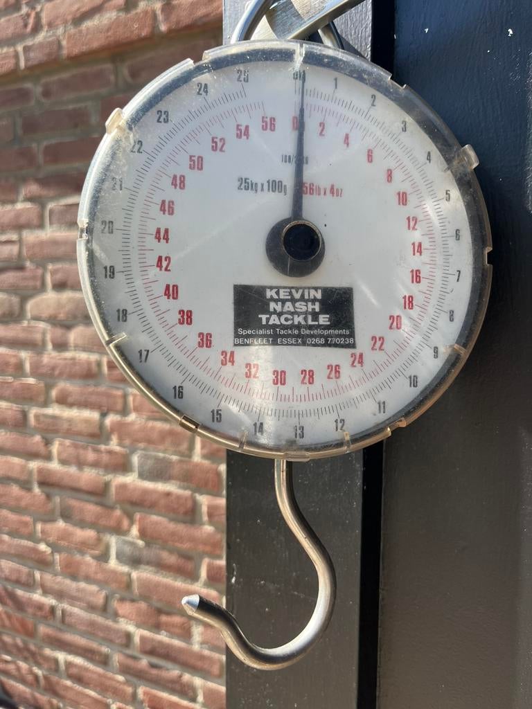 Analoog Weegschaal, Ophalen, Zo goed als nieuw, Hangweegschaal, 10 tot 50 kg