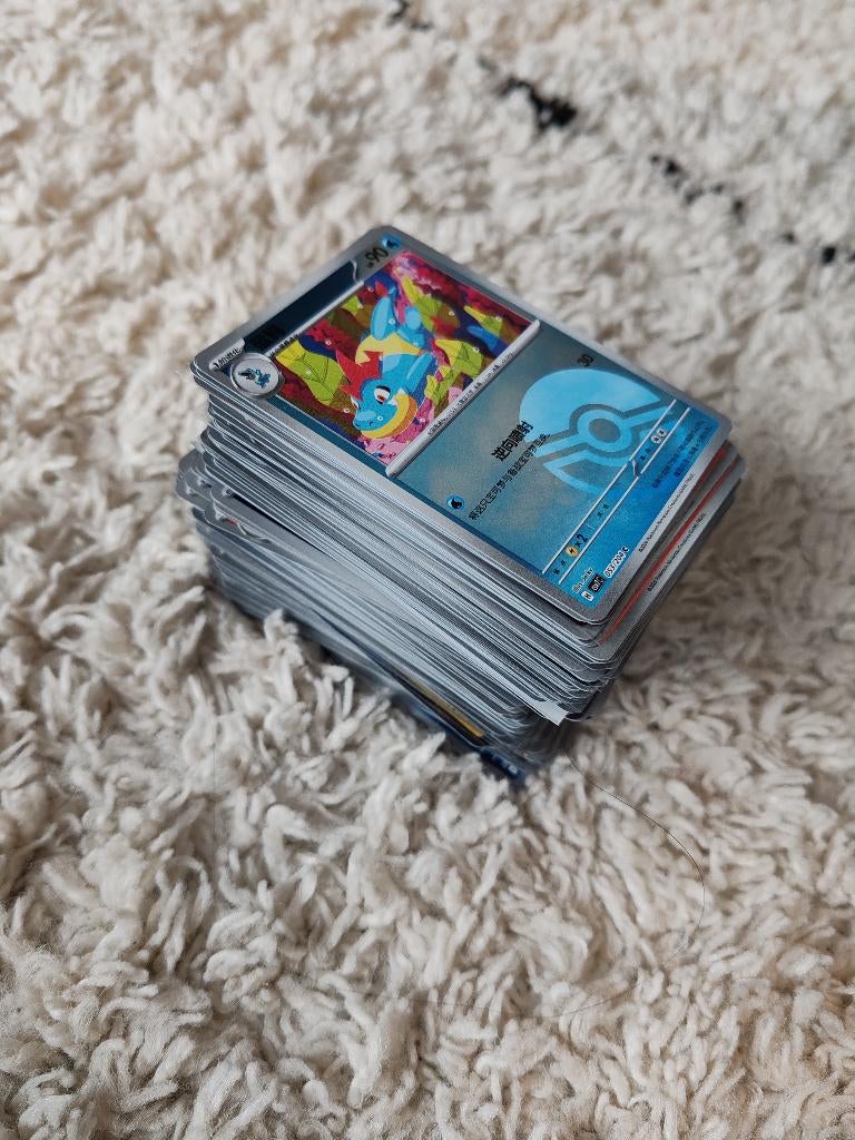 Pokemon kaarten holo foil, Ophalen of Verzenden, Zo goed als nieuw, Meerdere kaarten, Foil