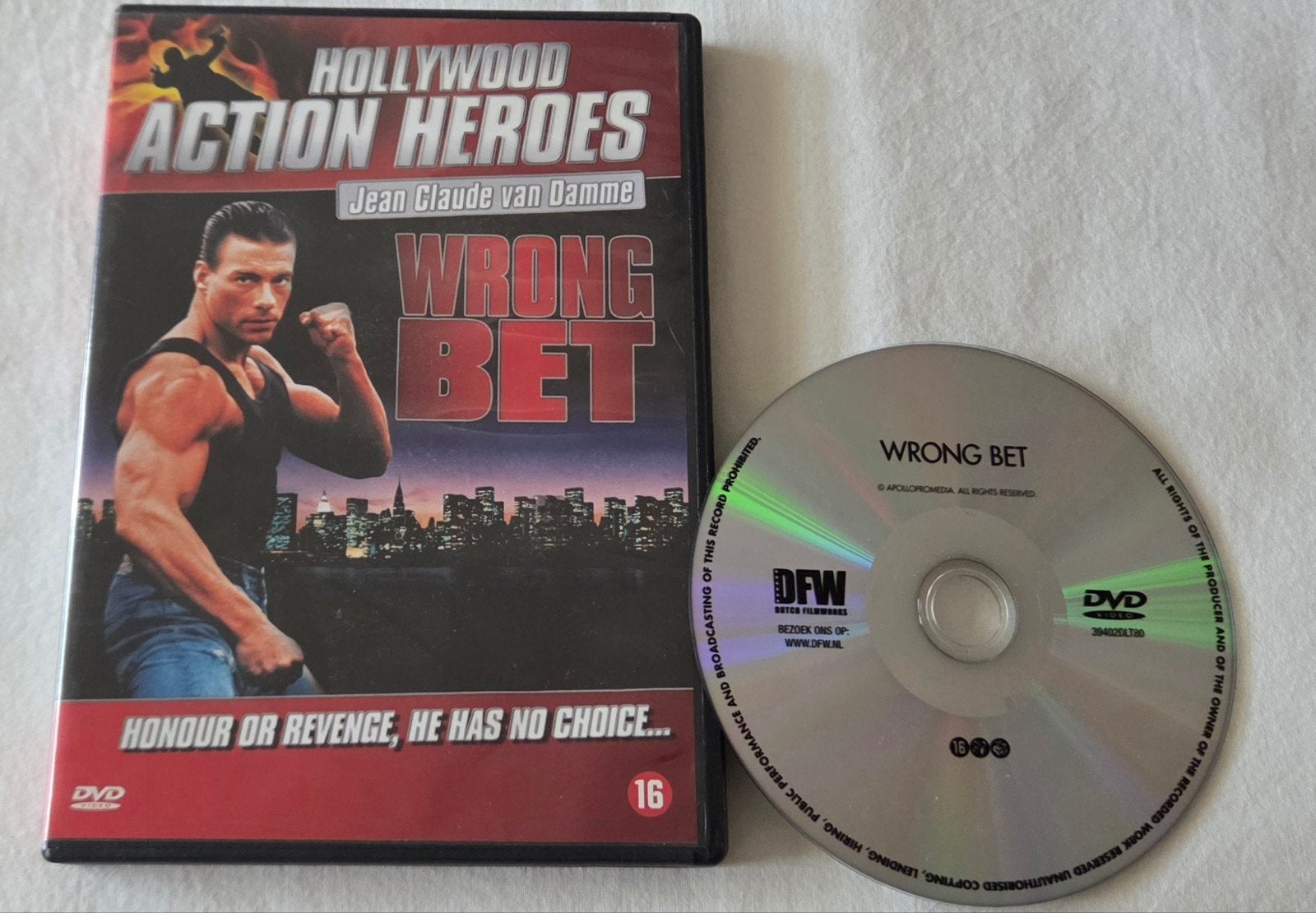 Van Damme Wrong Bet Dvd Actie/Martial-Arts, Vanaf 16 jaar, Ophalen of Verzenden, Zo goed als nieuw