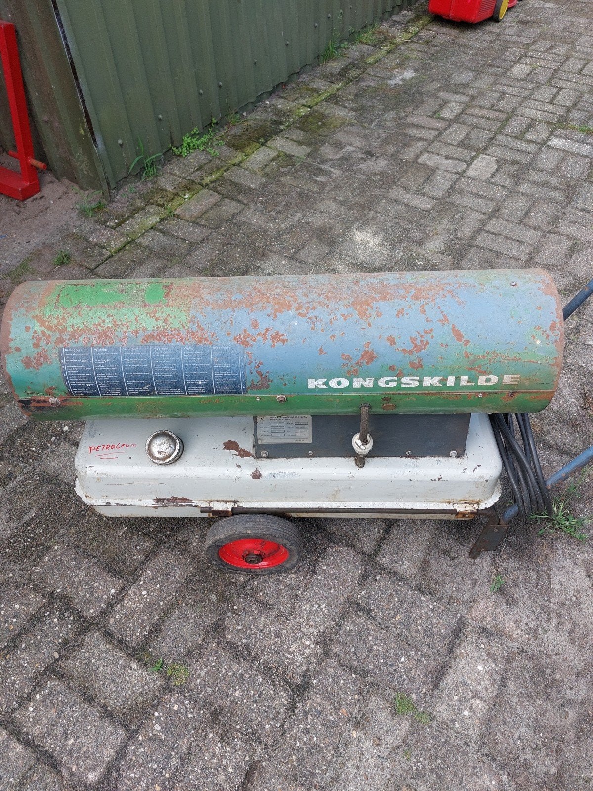 Kongskilde Petroleum Kachel - Industriële Verwarming, Ophalen, Minder dan 60 cm, Kachel, 30 tot 80 cm