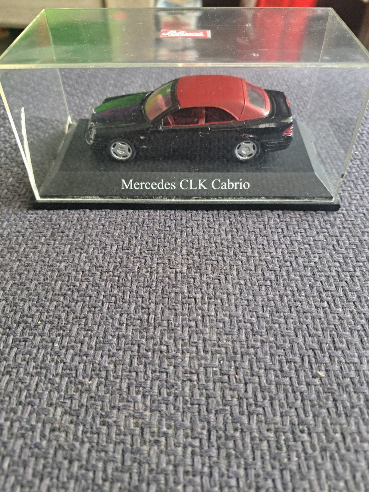 schuco model mercedes clk cabrio, Schuco, Gebruikt, Auto, West germany