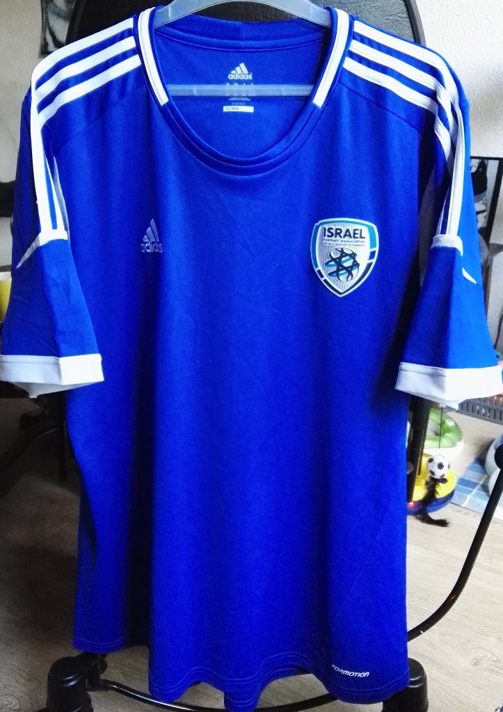 shirt; Nationaal Elftal Israël, Adidas, 2XL, Ophalen of Verzenden, Zo goed als nieuw, Buitenlandse clubs, Shirt