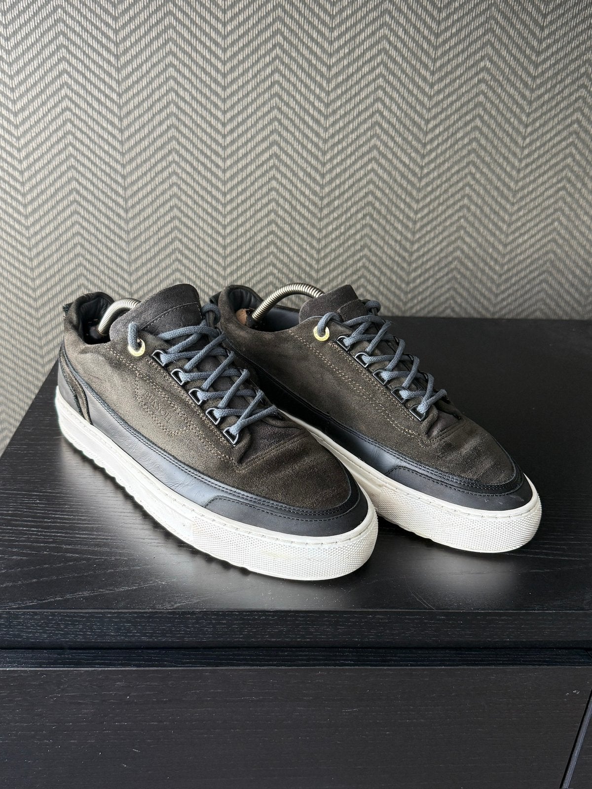 Mason garments groen 42, Kleding | Heren, Schoenen, Overige kleuren, Ophalen of Verzenden, Sneakers of Gympen, Gedragen