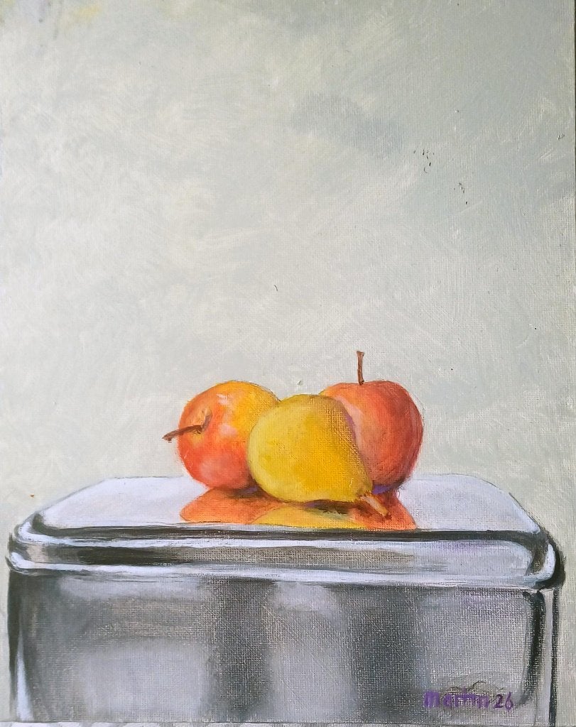 stilleven, schilderij, Antiek en Kunst, Kunst | Schilderijen | Klassiek, Ophalen of Verzenden