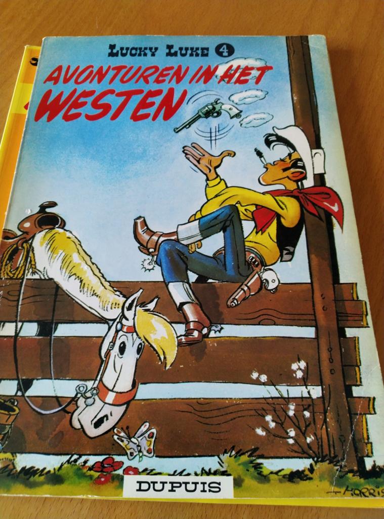 Lucky Luke stripboeken, Meerdere stripboeken, Ophalen of Verzenden, Gelezen, Morris, Goscinny