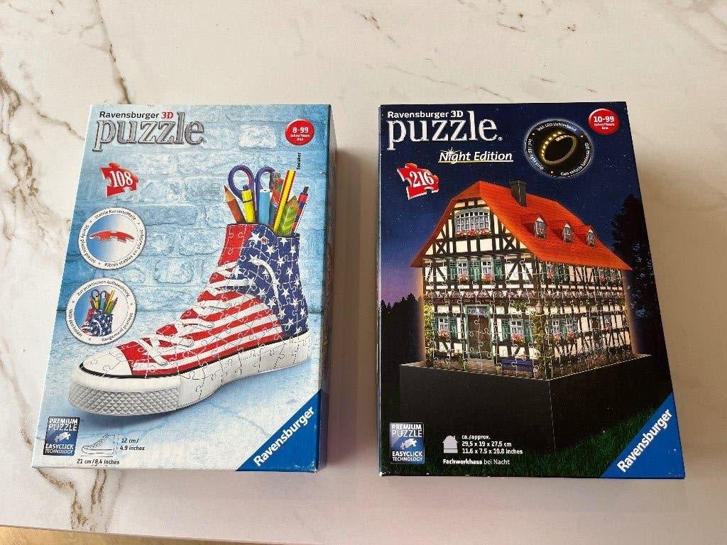3d puzzel, Ophalen of Verzenden, Minder dan 500 stukjes, Zo goed als nieuw, Rubik's of 3D-puzzel
