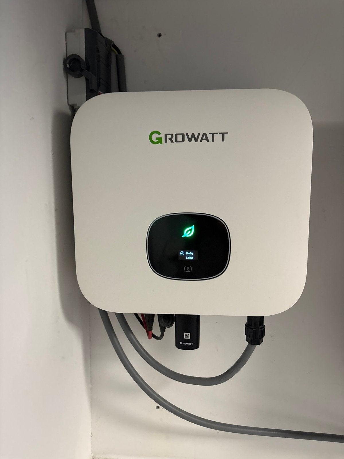 Growatt MIN 3600TL XH Hybride Omvormer 3600W 2MPPT Wifi, Ophalen of Verzenden, Zo goed als nieuw