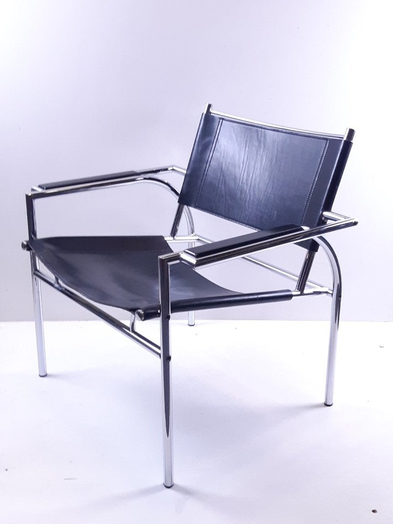 Gerard Vollenbrock fauteuil, Ophalen, Gebruikt, Leer, 75 tot 100 cm