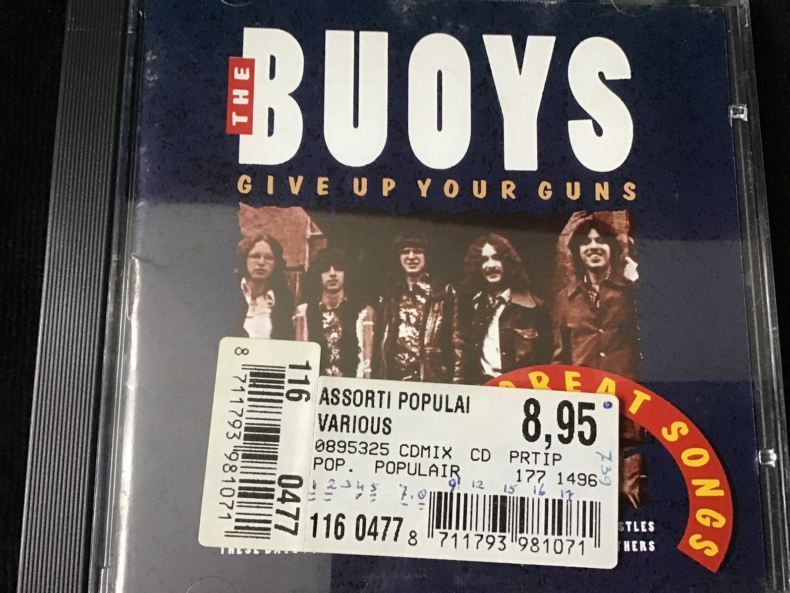 The Buoys, Give up your Guns cd, Ophalen of Verzenden, Zo goed als nieuw, Poprock