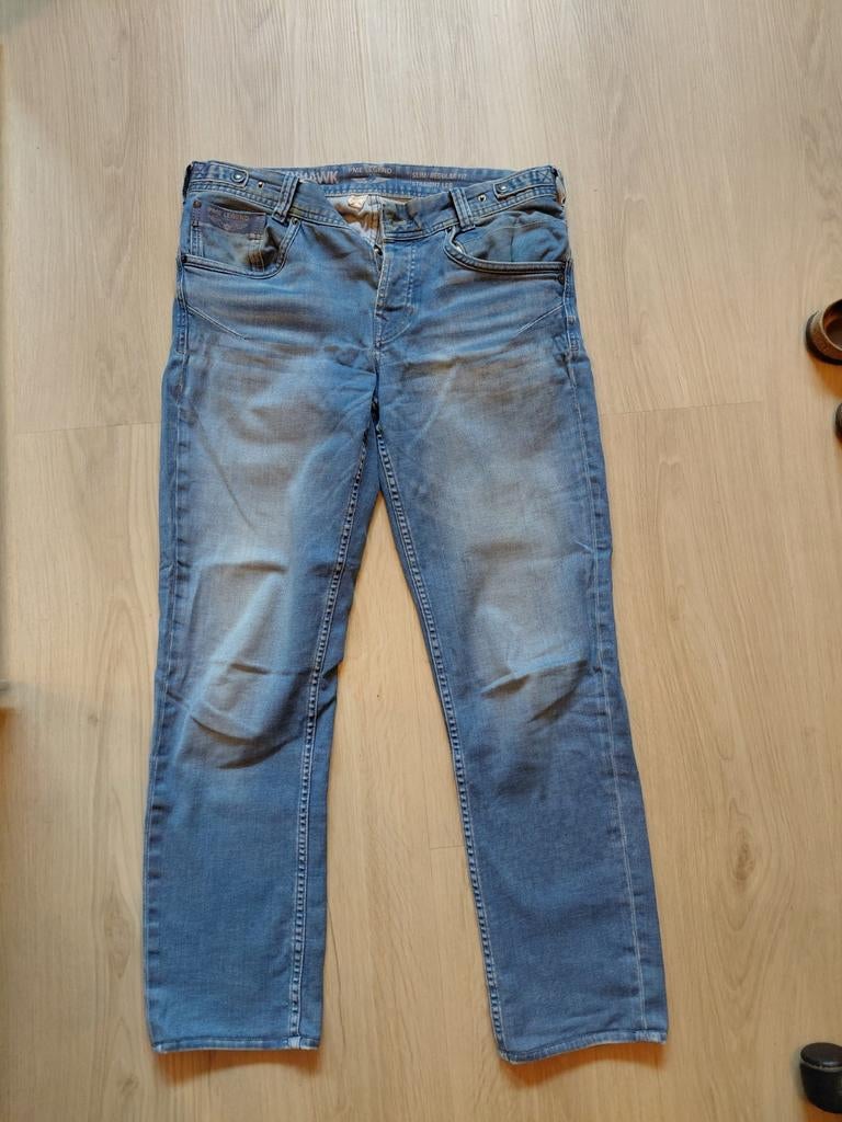 PME Legend Skyhawk spijkerbroek 32/34 straight leg, Blauw, W32 (confectie 46) of kleiner, Ophalen of Verzenden, Zo goed als nieuw