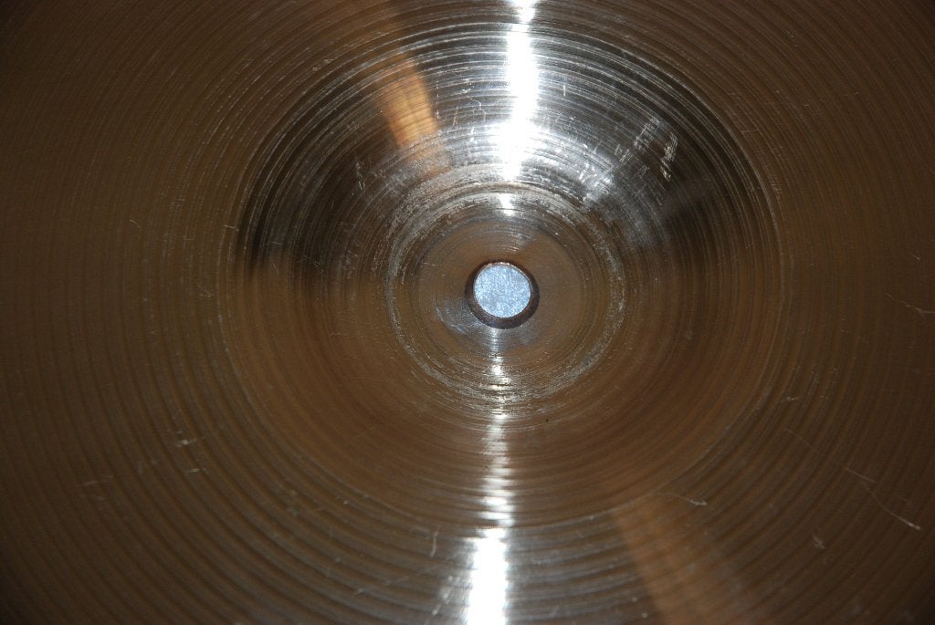 Paiste 505 crash bekken black logo 1277gr 18 inch  <26261150, Gebruikt, ., Drums of Percussie, Ophalen of Verzenden