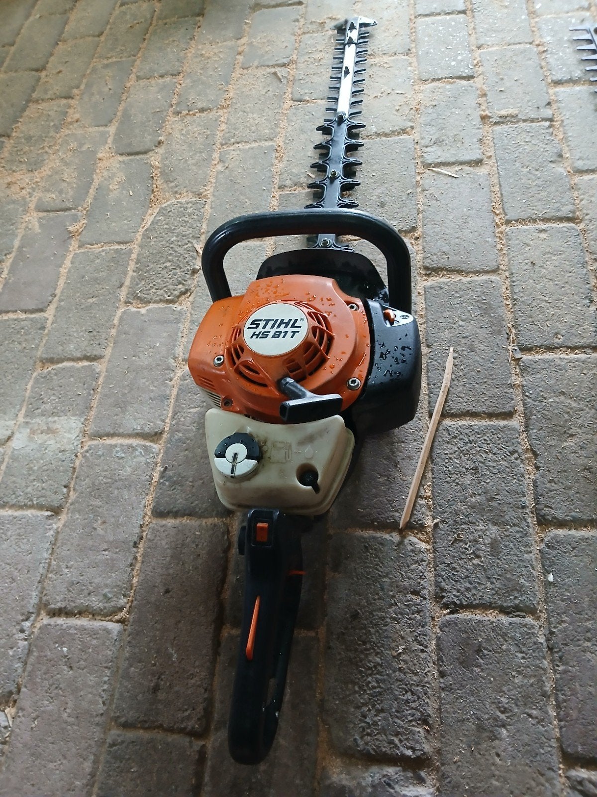 Stihl HS81 T Heggenschaar Benzine, Tuin en Terras, Heggenscharen, Ophalen of Verzenden, Gebruikt, Benzine