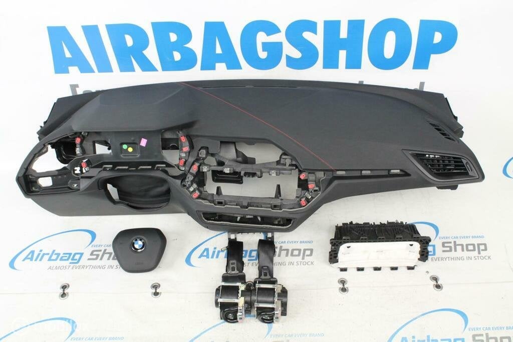 Airbag set - Dashboard met rode stiksels BMW 2 serie F44, Auto-onderdelen, Gebruikt, Ophalen of Verzenden