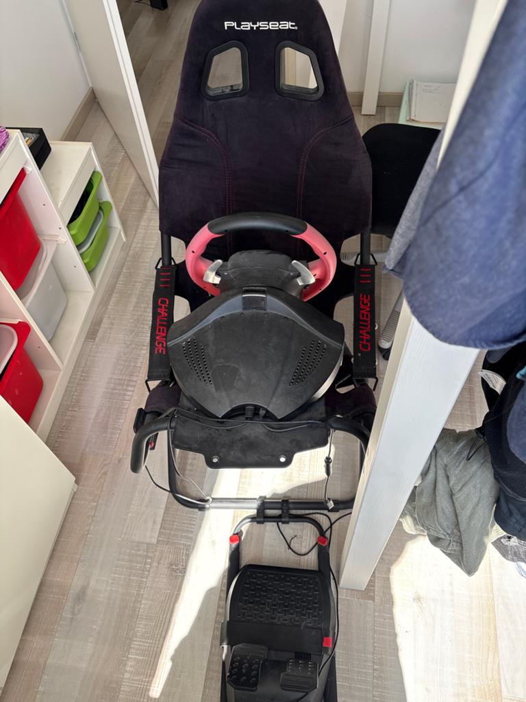 Playseat Challenge met Thrustmaster Ferrari 458 Spider, Ophalen, Overige merken, Gebruikt