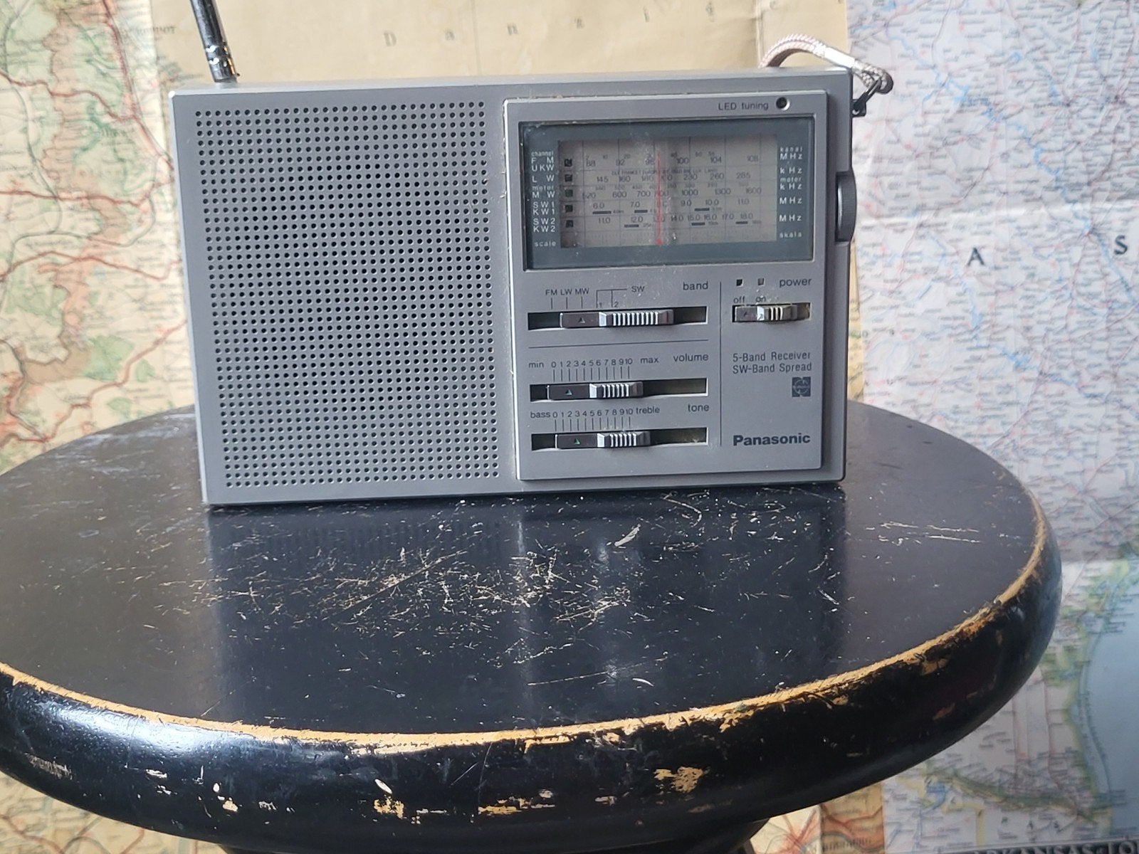 Panasonic RF-788L 5-Band Wereldradio / Shortwave Receiver –, Audio, Tv en Foto, Radio's, Ophalen of Verzenden